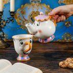 Imagen del producto La Bella y la Bestia - Set de té Madame Pottine y Tassilo