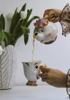 Imagen del producto La Bella y la Bestia - Set de té Madame Pottine y Tassilo
