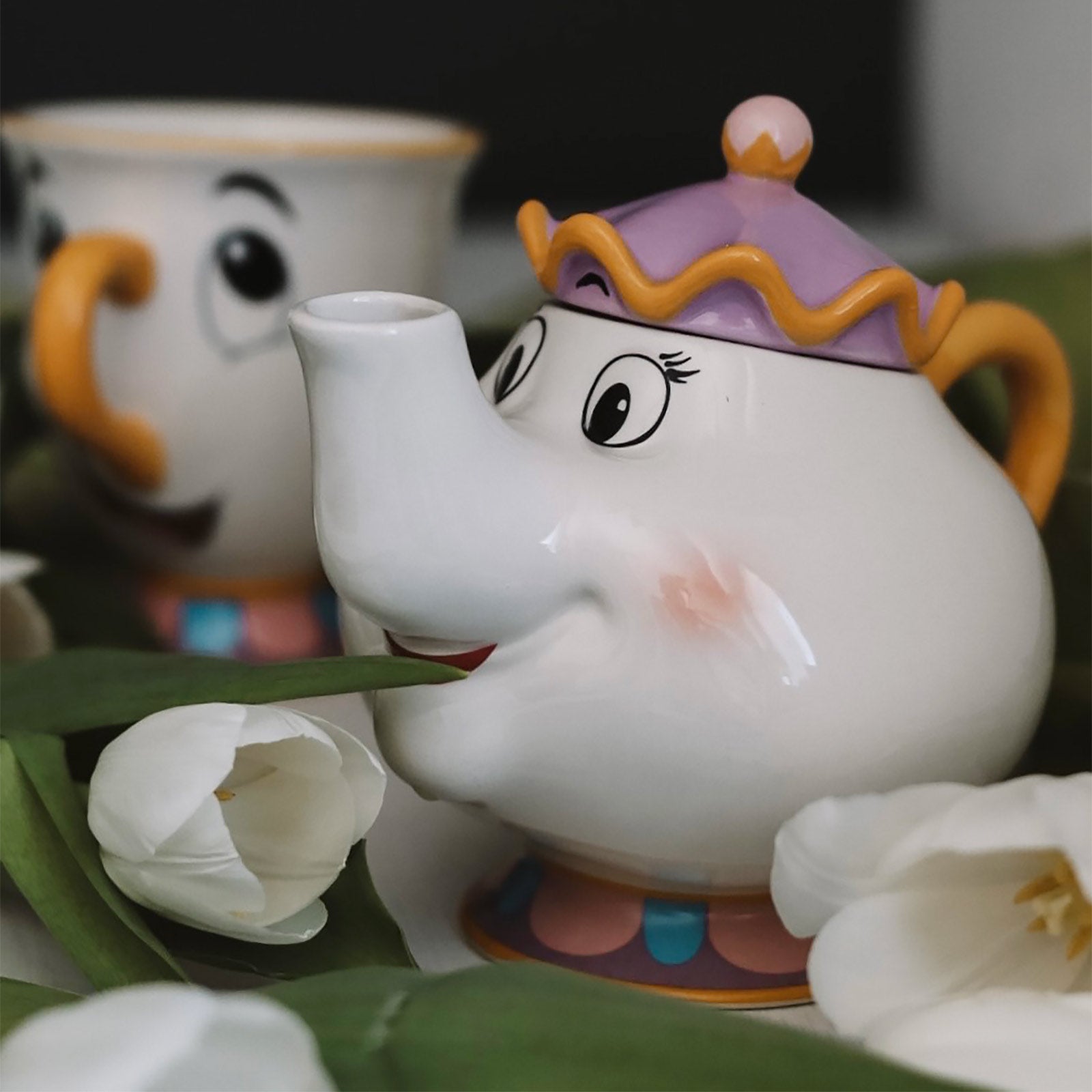 Imagen del producto La Bella y la Bestia - Set de té Madame Pottine y Tassilo