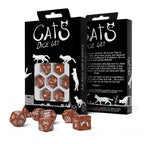 Imagen del producto Cats - Set de Dados RPG Muffin 7 piezas
