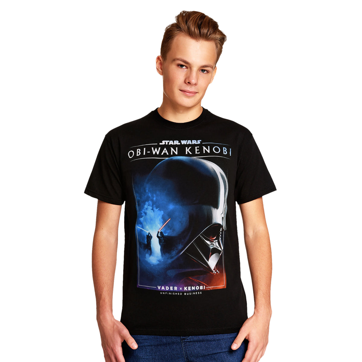 Imagen del producto Star Wars - Camiseta negra de Obi-Wan Kenobi Unfinished Business