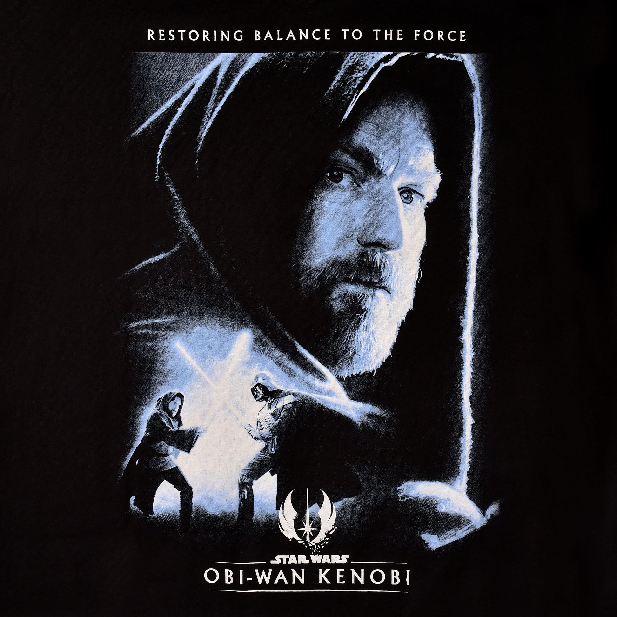 Imagen del producto Camiseta Obi-Wan Kenobi Restaurando el Equilibrio en la Fuerza - Star Wars