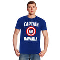 Imagen del producto Camiseta de Captain Bavaria para fans de Captain America azul