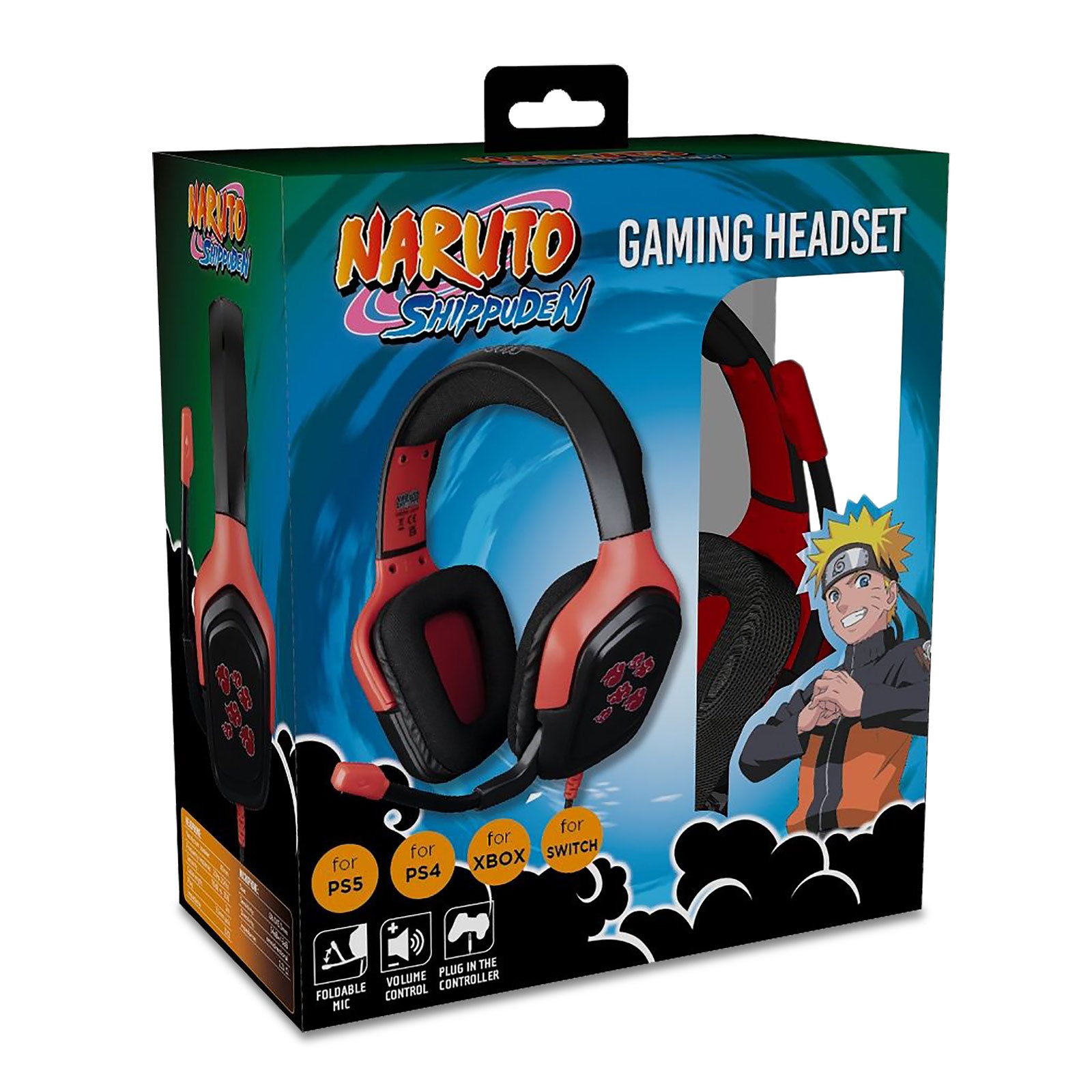 Imagen del producto Naruto - Auriculares de juego Akatsuki