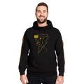 Imagen del producto Black Adam - Sudadera con capucha de lucha negra