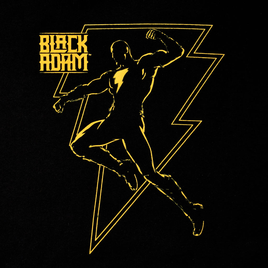 Imagen del producto Black Adam - Sudadera con capucha de lucha negra
