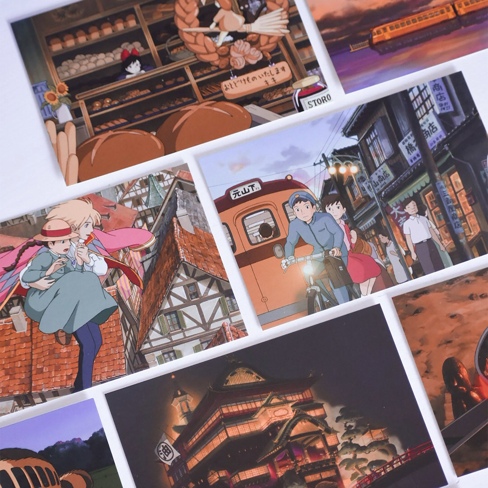 Imagen del producto Studio Ghibli - 100 tarjetas postales en caja de regalo