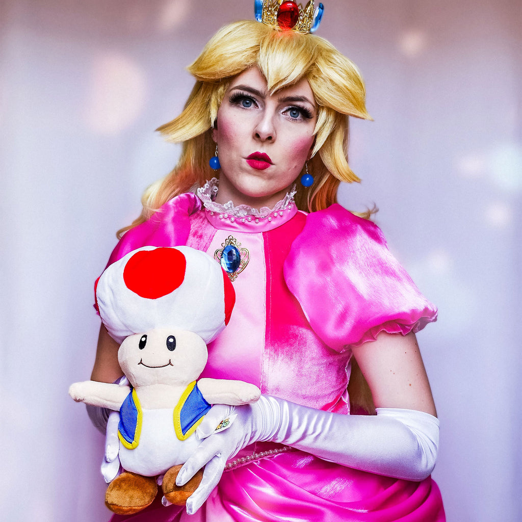 Imagen del producto Super Mario - Figura de peluche de Toad