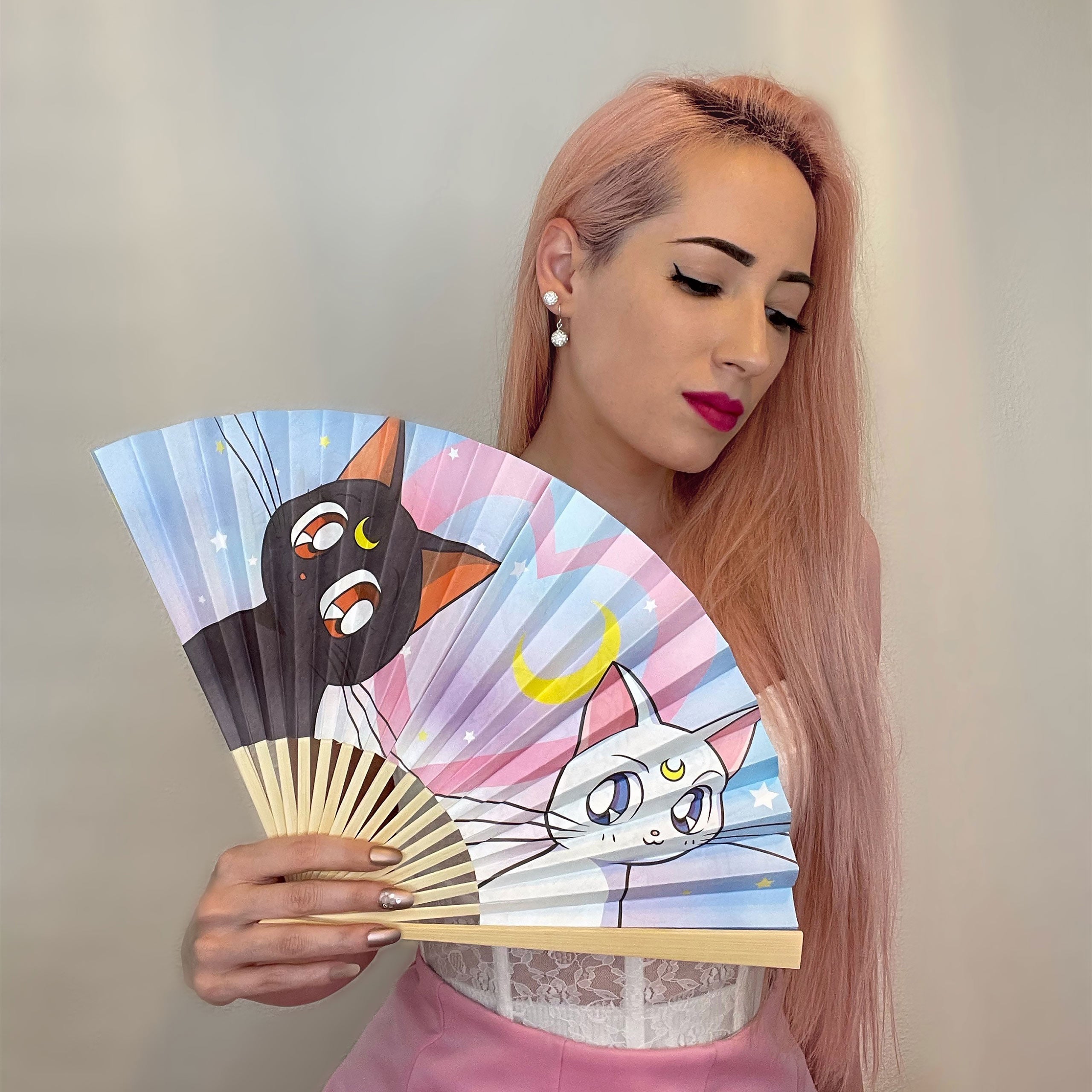 Product image Sailor Moon - Luna, Artemis and Sailor Moon Fan