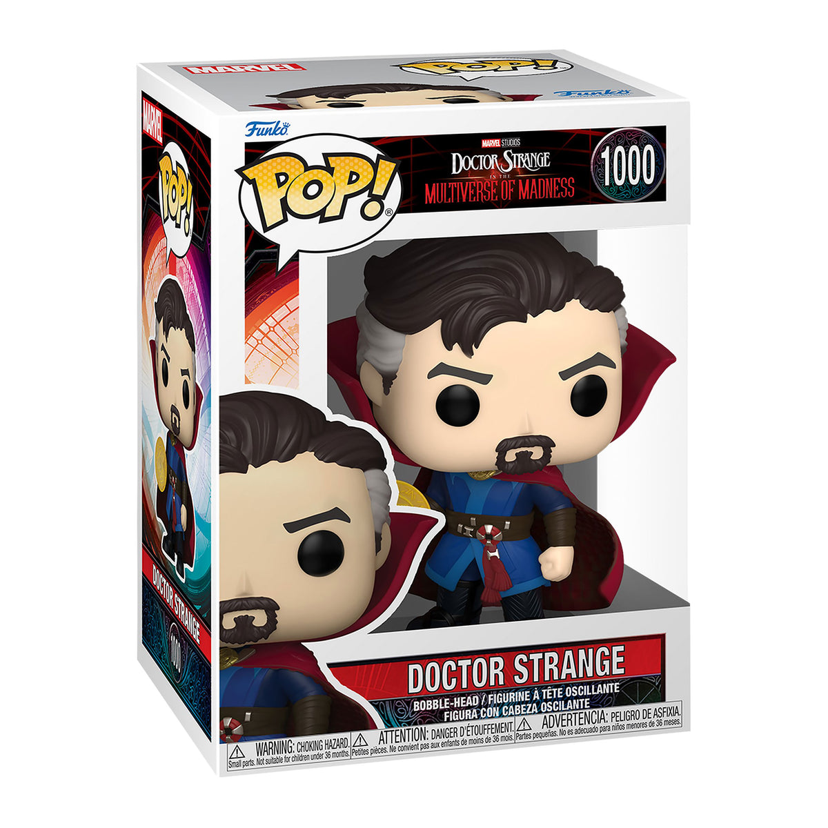 Imagen del producto Doctor Strange en el Multiverso de la Locura Funko Pop Figura de cabeza oscilante