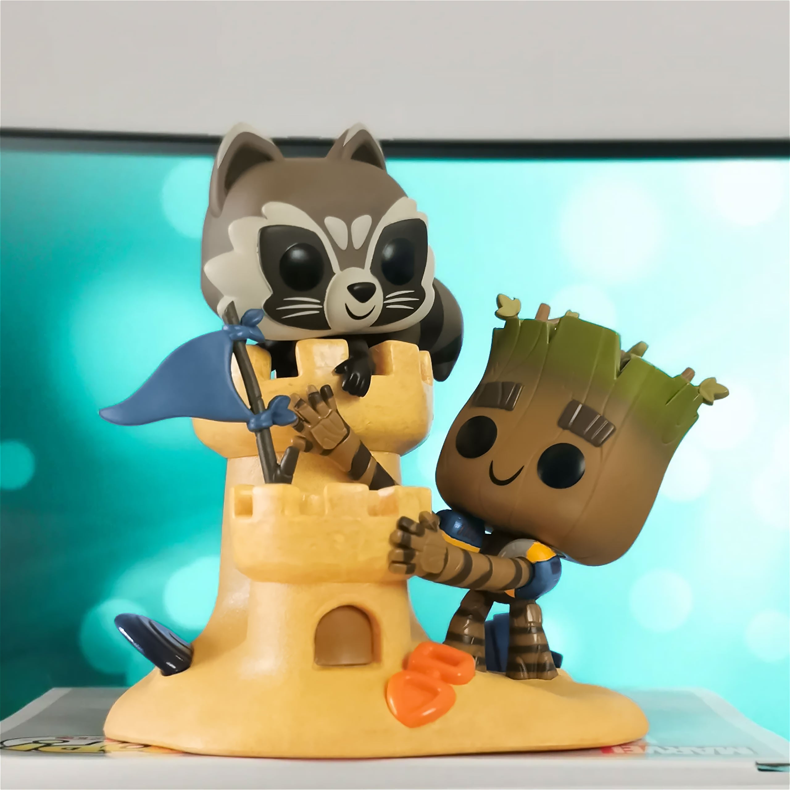 Product image Guardians of the Galaxy - Groot & Rocket Raccoon Funko Pop Figure