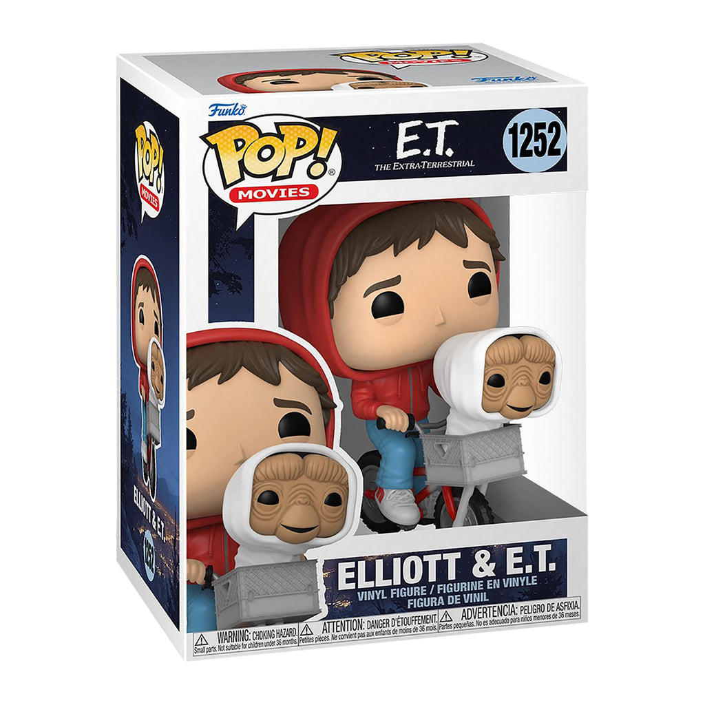 Imagen del producto E.T. - Elliott con bicicleta Figura Funko Pop