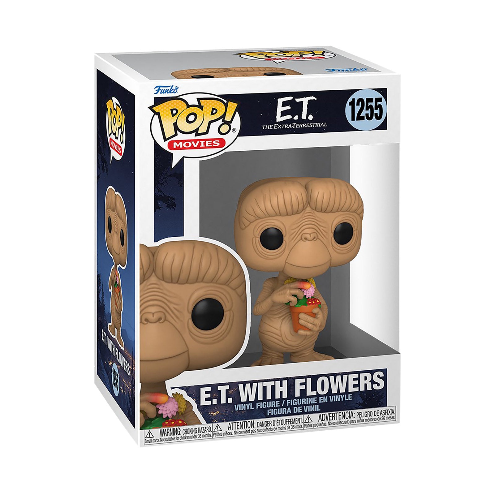 Imagen del producto E.T. con flores Figura Funko Pop