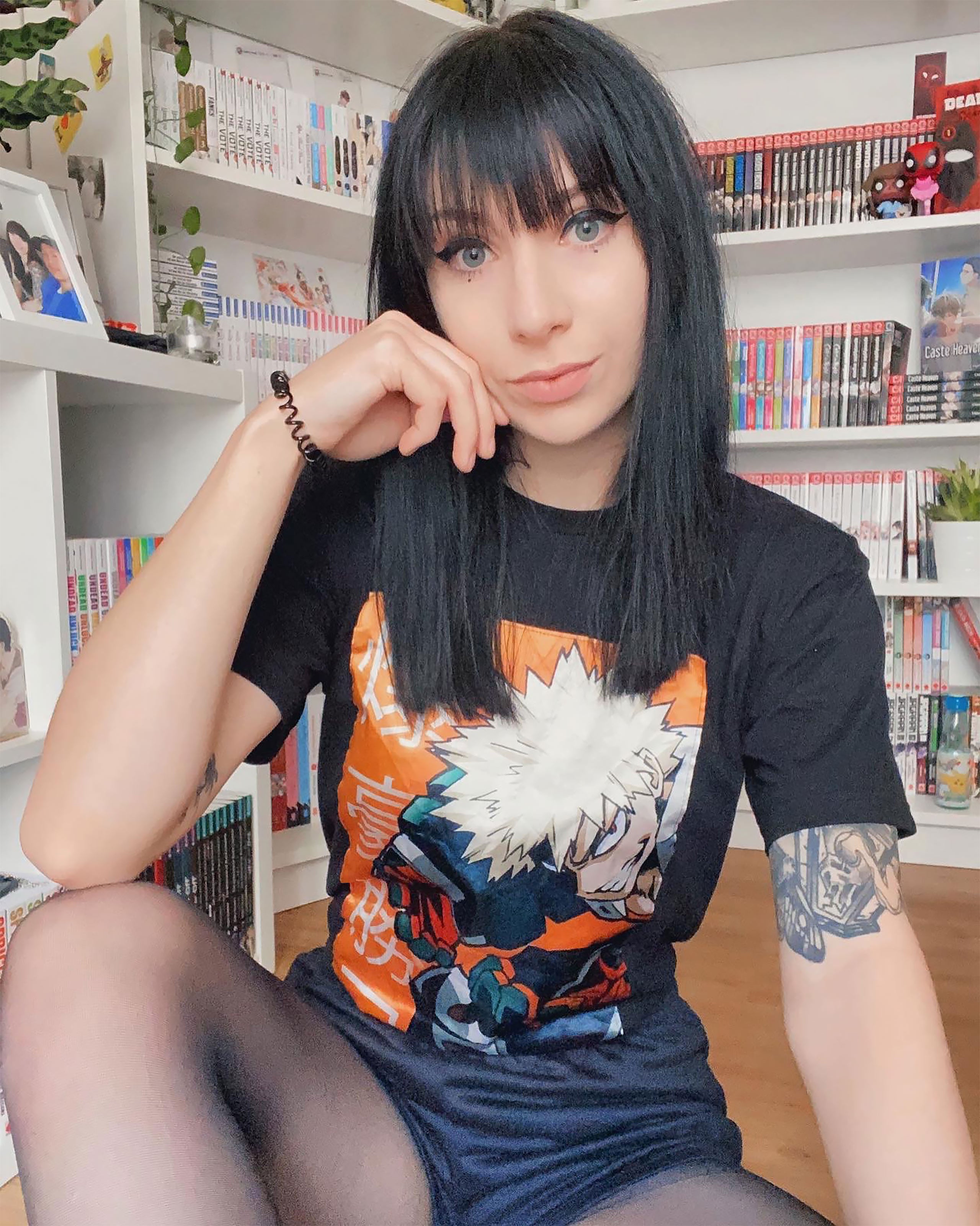 Imagen del producto My Hero Academia - Camiseta negra de Bakugo Katsuki