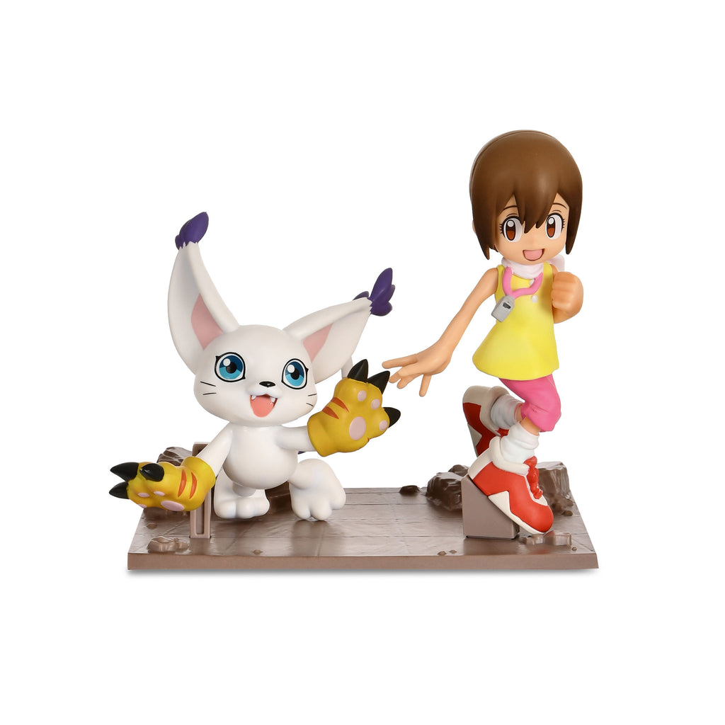 Imagen del producto Digimon Adventure - Set de figuras Gatomon & Kari