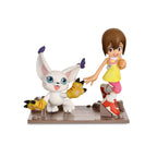 Imagen del producto Digimon Adventure - Set de figuras Gatomon & Kari