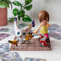 Imagen del producto Digimon Adventure - Set de figuras Gatomon & Kari