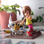 Imagen del producto Digimon Adventure - Set de figuras Gatomon & Kari