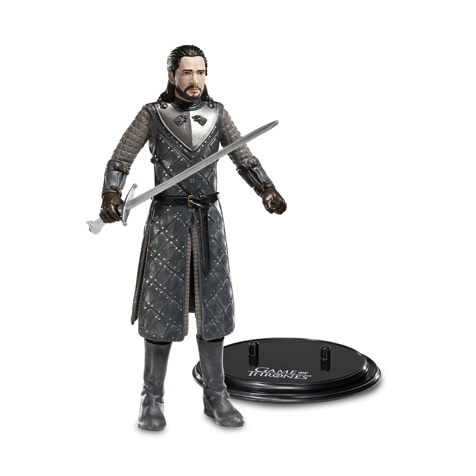 Imagen del producto Juego de Tronos - Figura Bendyfigs de Jon Snow
