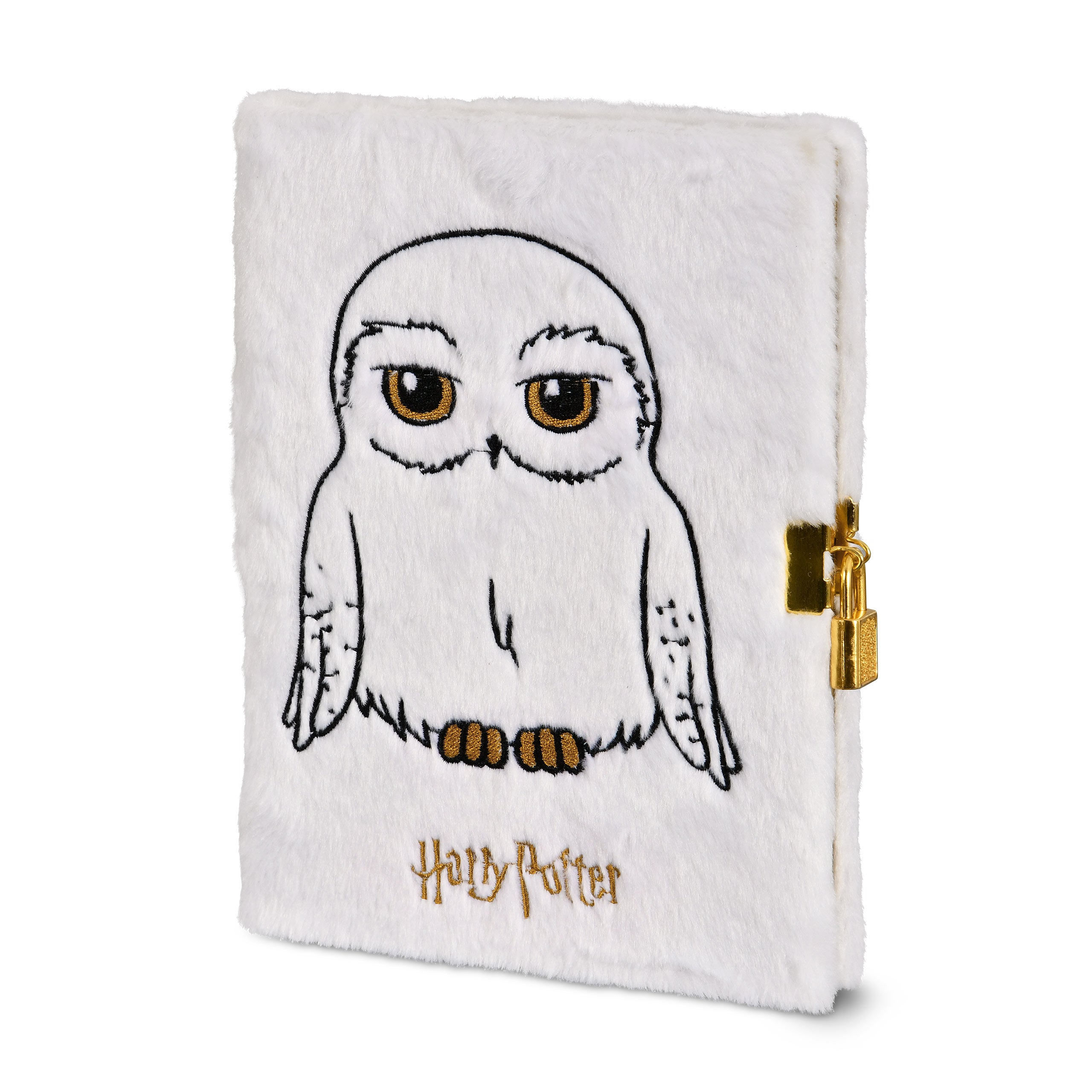 Imagen del producto Harry Potter - Cuaderno de Peluche de Hedwig A5 con Cerradura