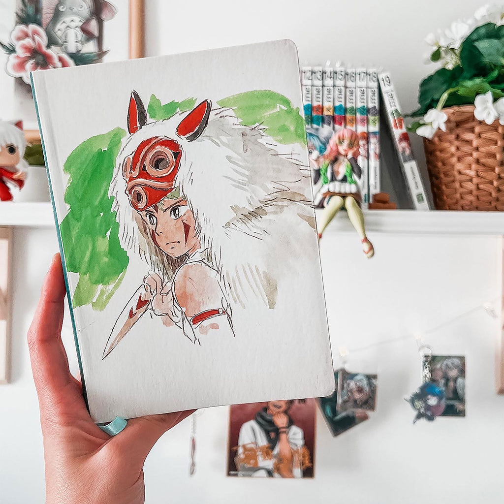Imagen del producto Princesa Mononoke - Cuaderno de personajes