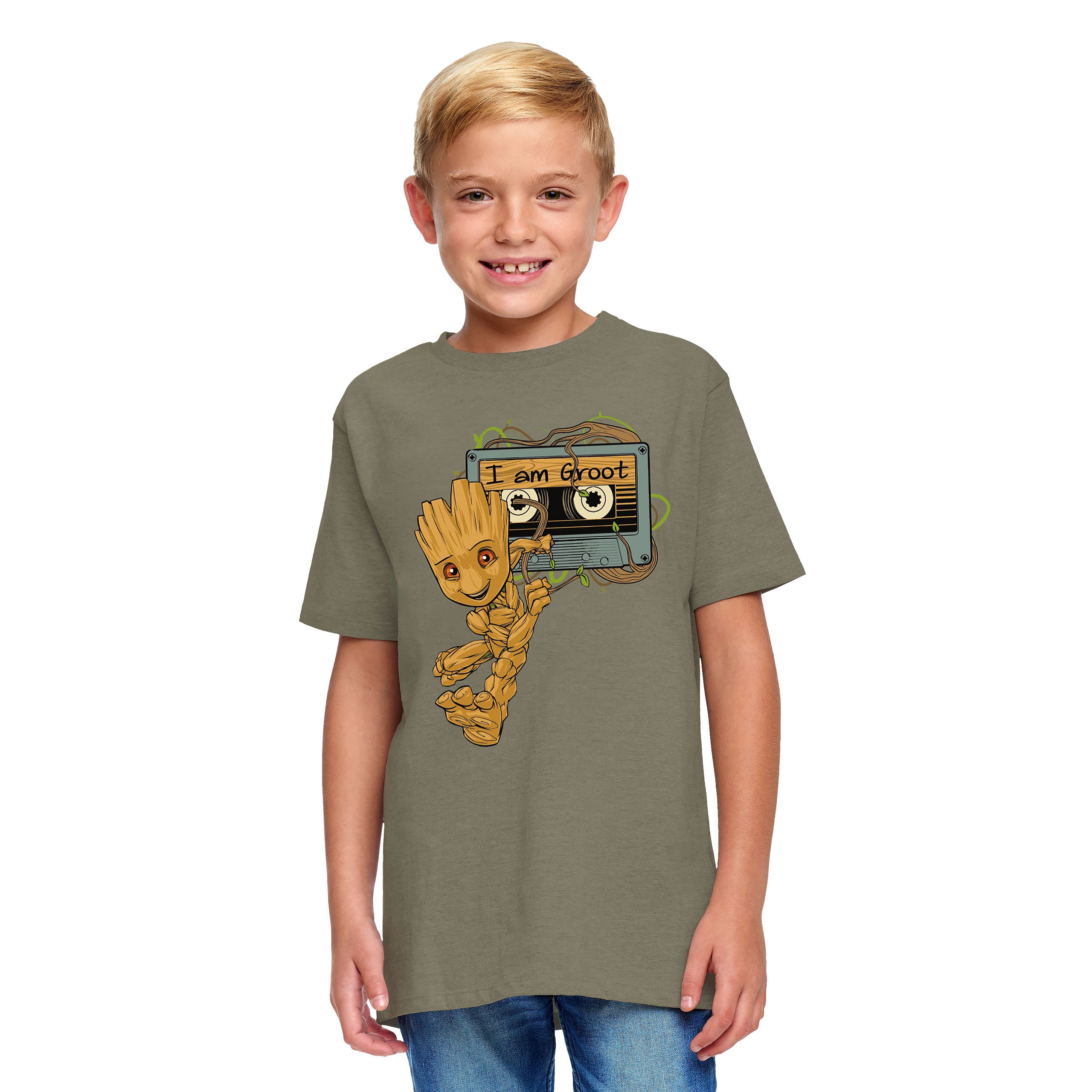 Imagen del producto Guardianes de la Galaxia - Soy Groot Camiseta Niños verde