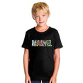 Imagen del producto Marvel - Camiseta de cómic para niños negra