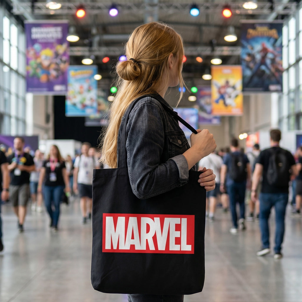 Imagen del producto Marvel - Bolso de yute con logo