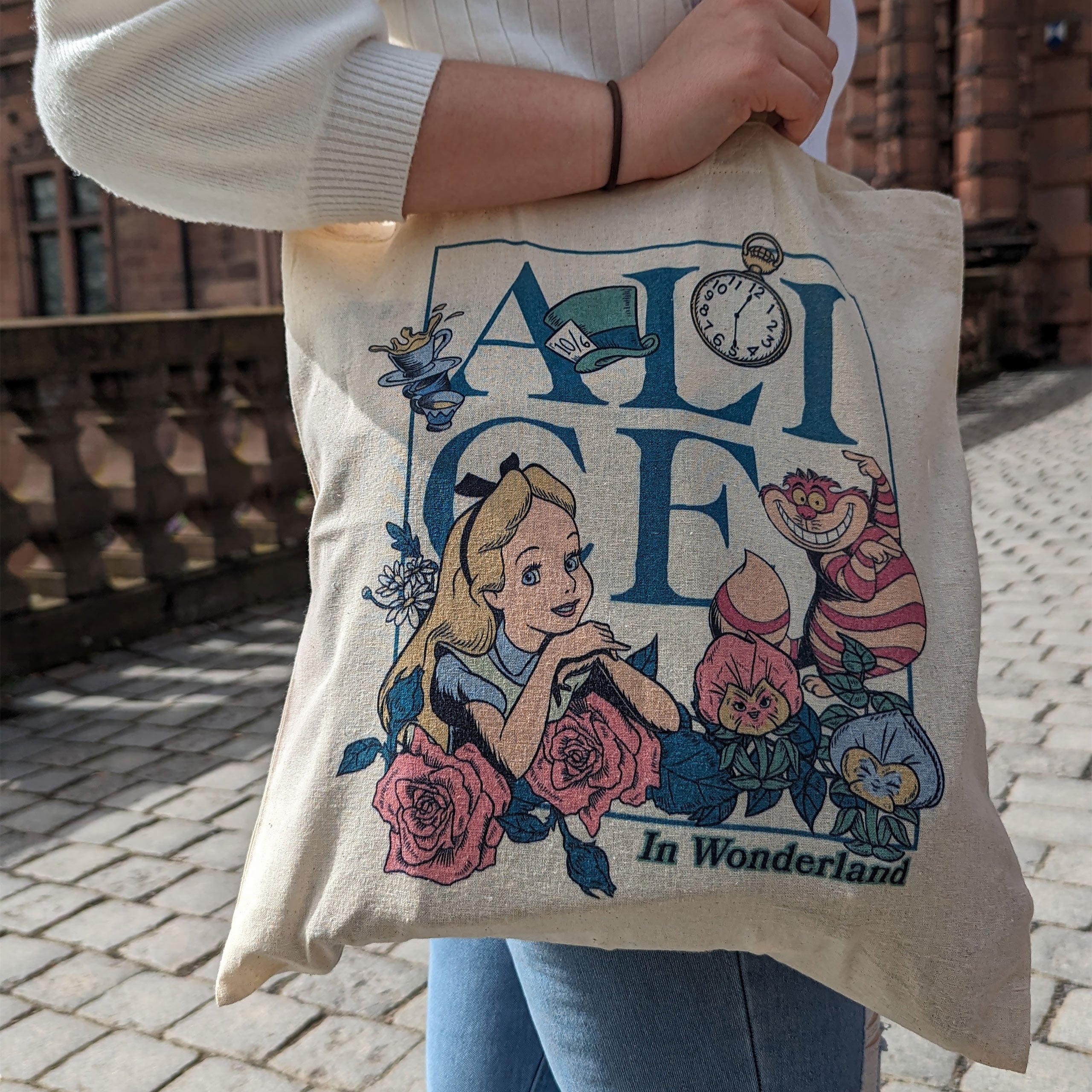 Imagen del producto Alicia en el país de las maravillas - Bolsa de yute