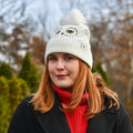 Imagen del producto Gorro Hedwig con pompón - Harry Potter