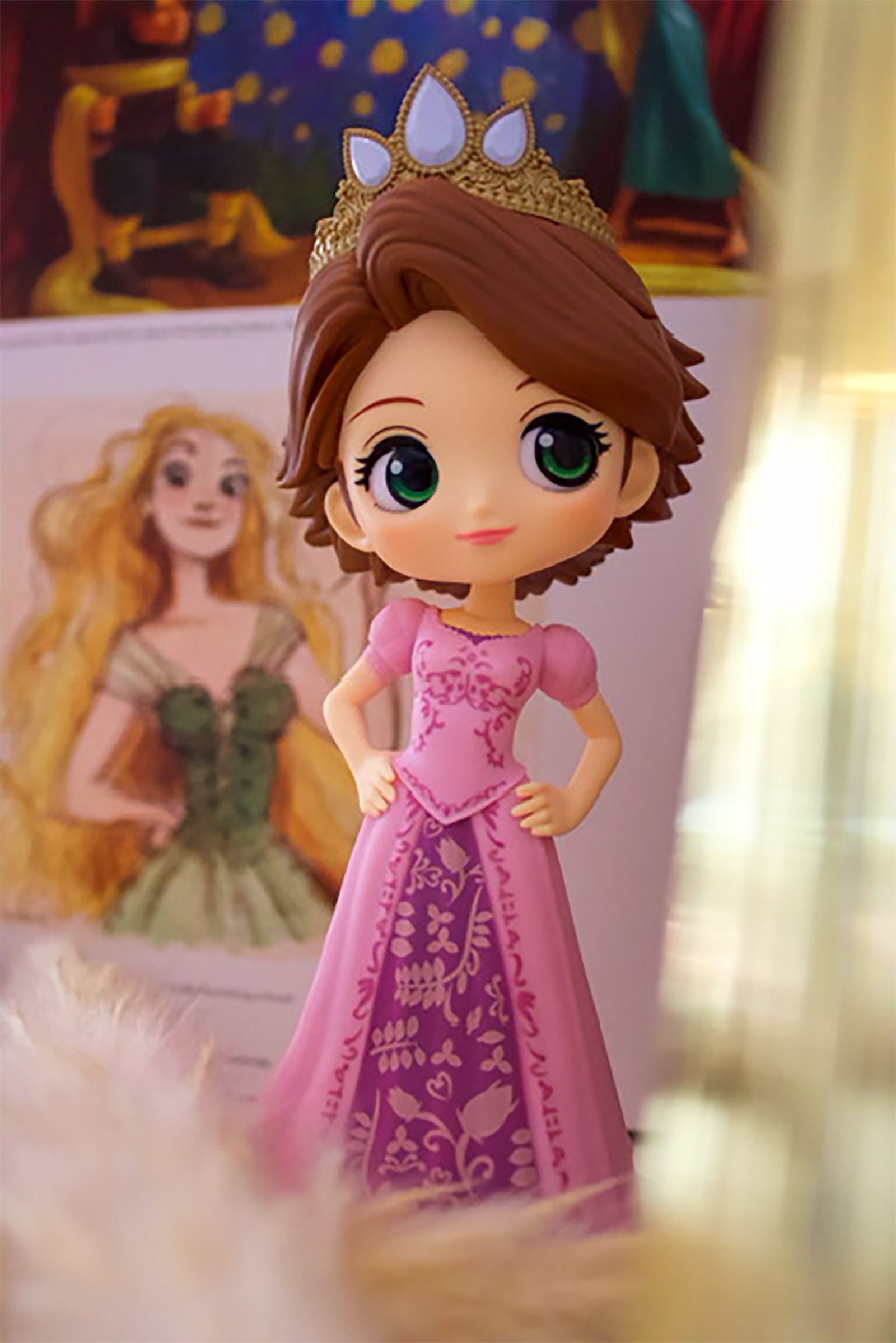 Imagen del producto Figura Rapunzel Q Posket Versión B