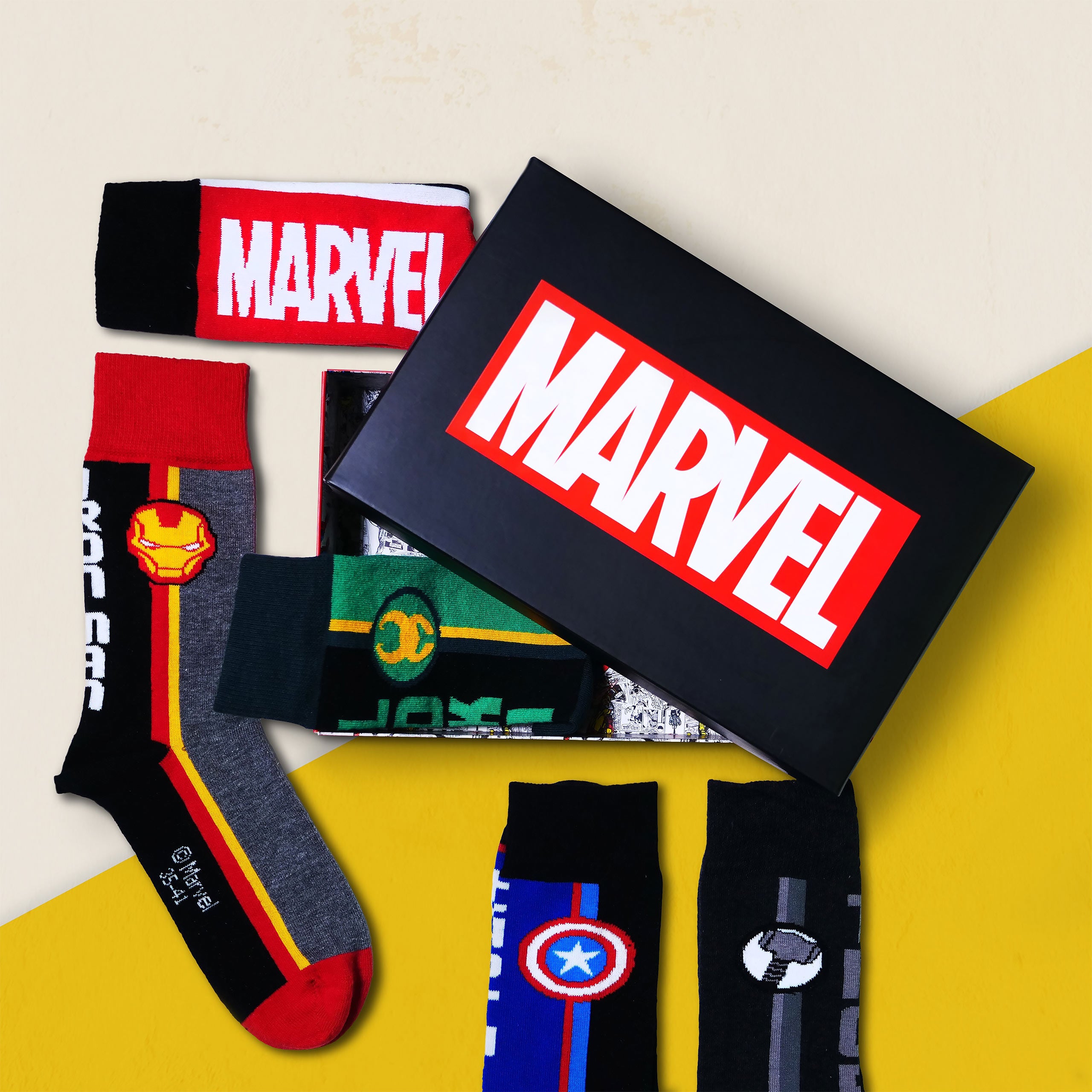 Imagen del producto Calcetines Marvel Avengers Set de 5