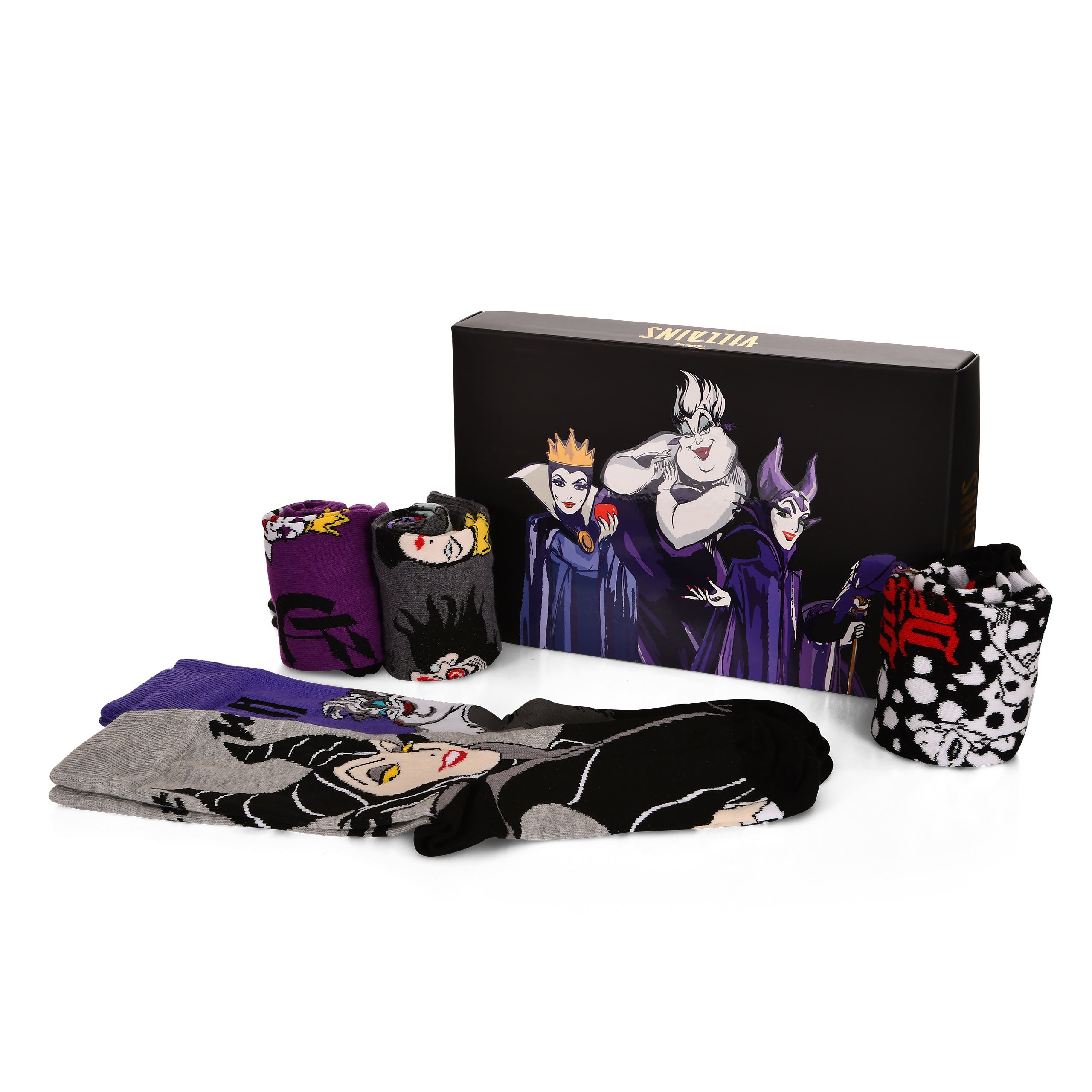 Imagen del producto Set de 5 calcetines Disney Villains