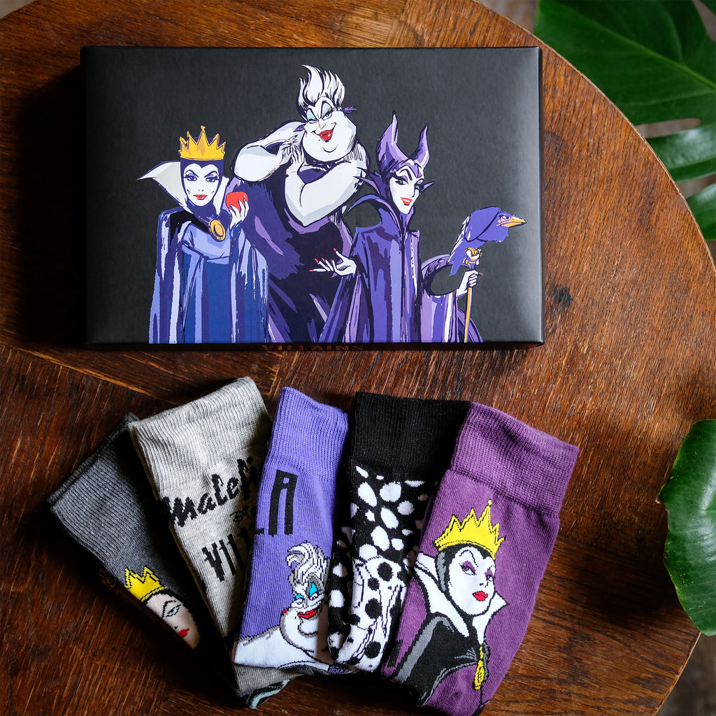 Imagen del producto Set de 5 calcetines Disney Villains