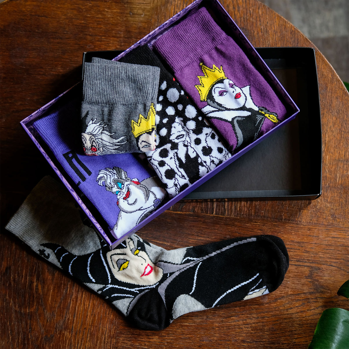 Imagen del producto Set de 5 calcetines Disney Villains