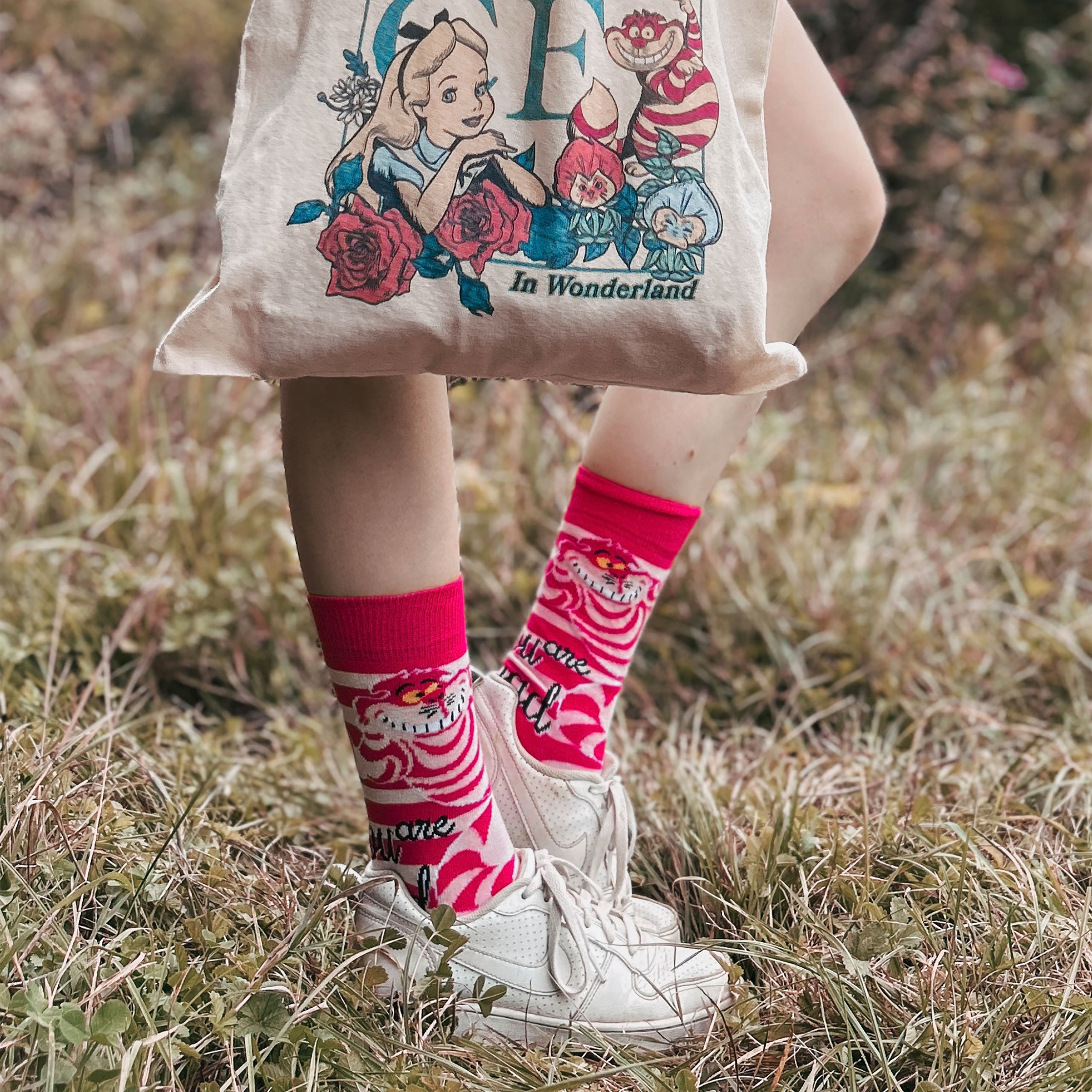 Imagen del producto Conjunto de 3 calcetines de Alicia en el país de las maravillas