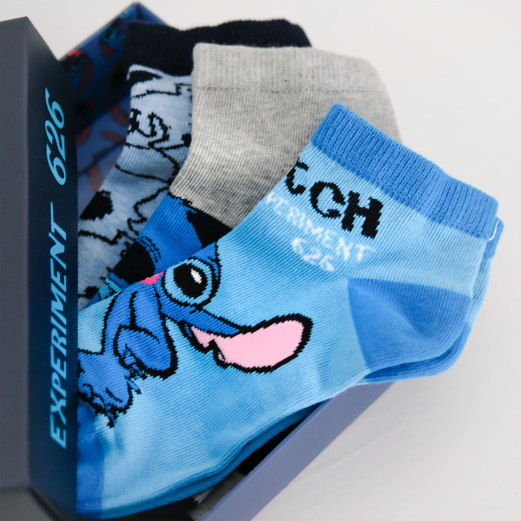 Imagen del producto Set de 3 calcetines de zapatillas Lilo & Stitch