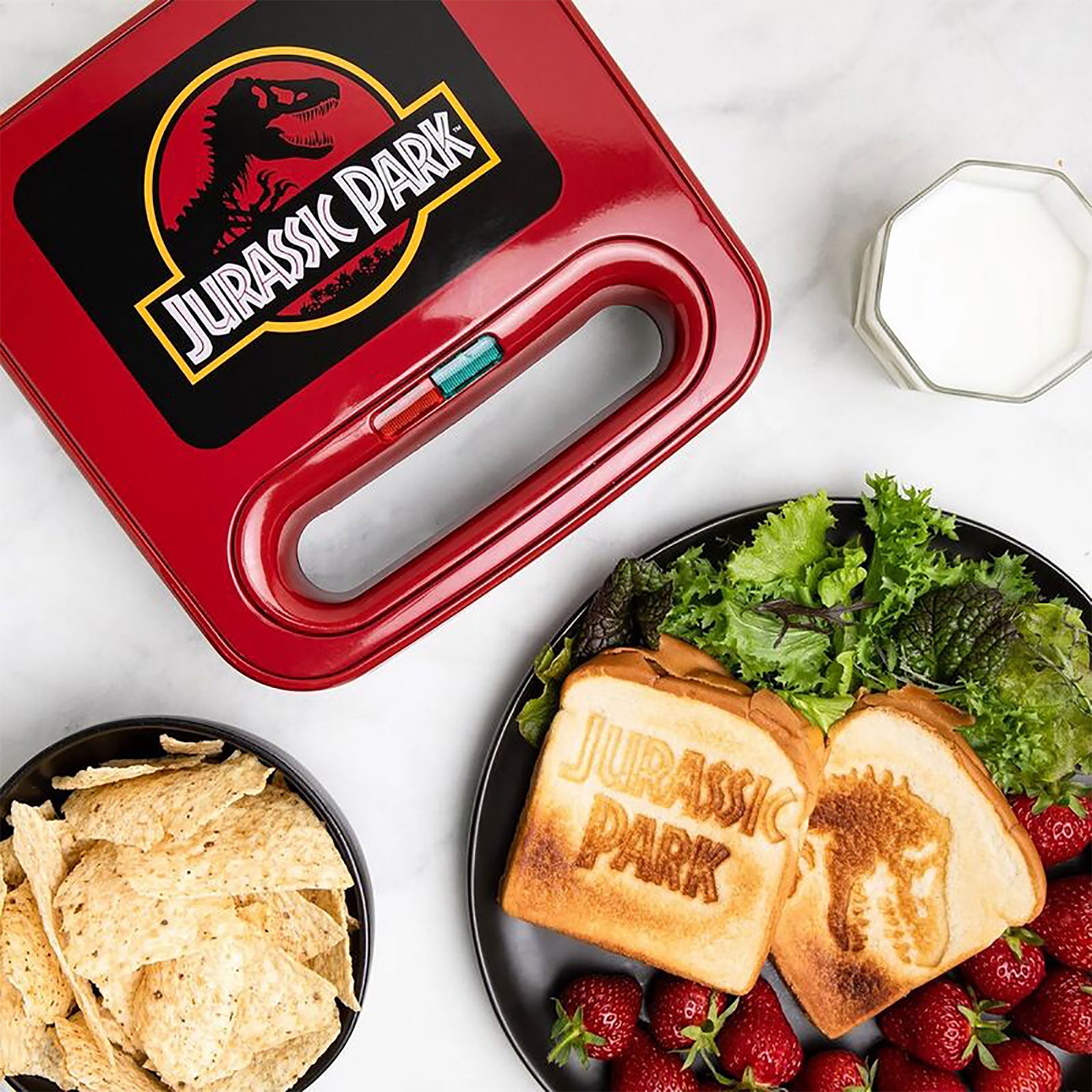 Imagen del producto Jurassic Park - Sandwichera con logo