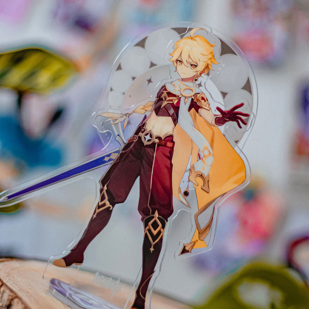 Imagen del producto Genshin Impact - Figura de Acrílico de Viajero Aether