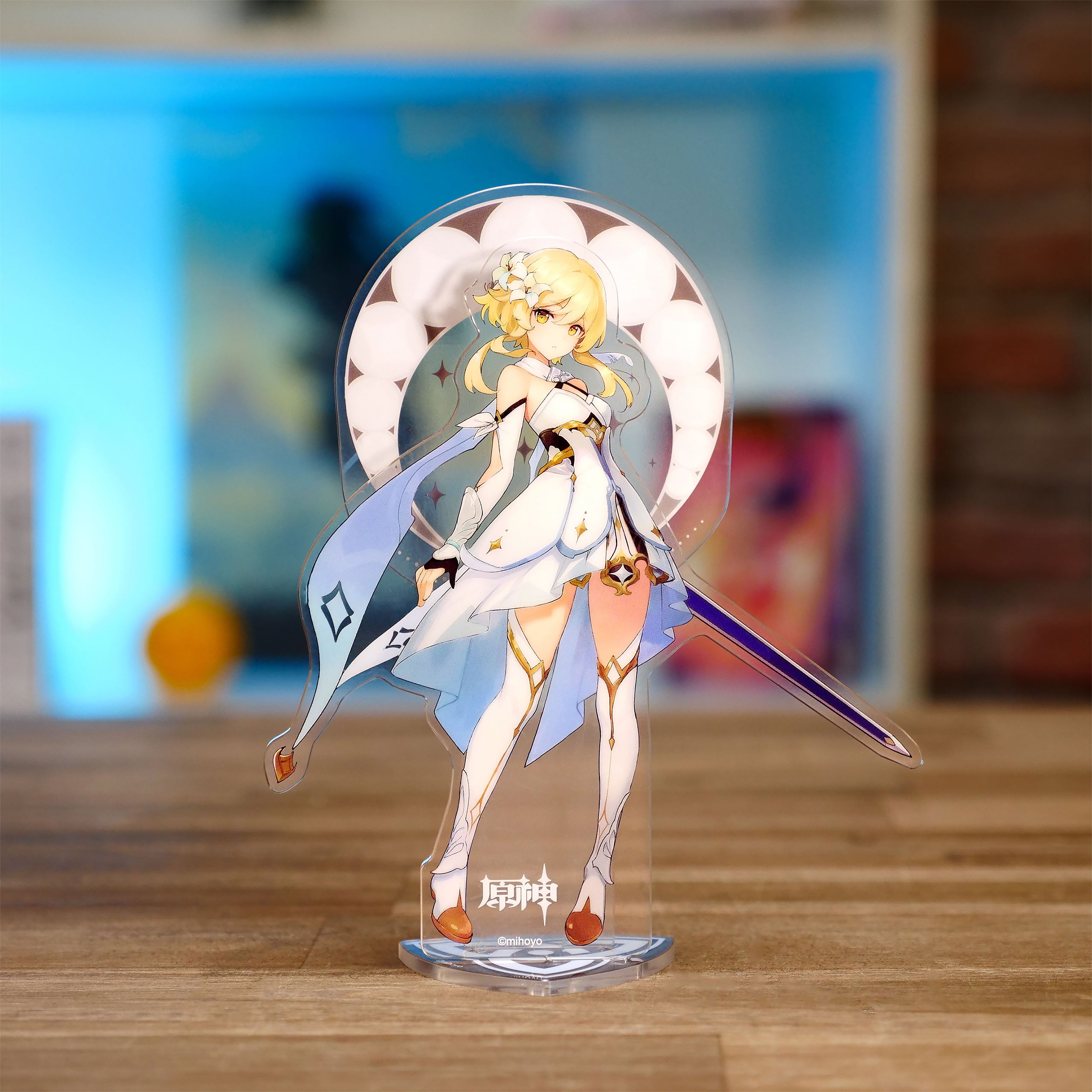 Imagen del producto Genshin Impact - Figura de Acrílico de Viajero Lumine
