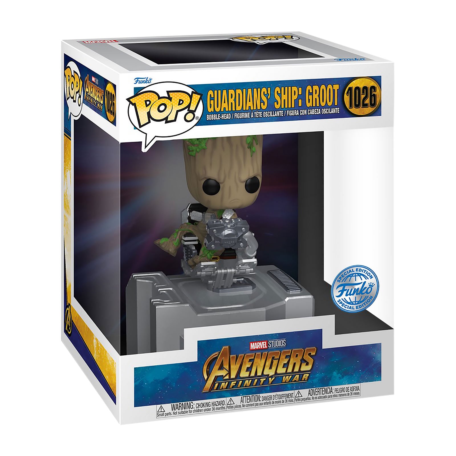Imagen del producto Guardianes de la Galaxia - Figura Funko Pop de la Nave de Groot