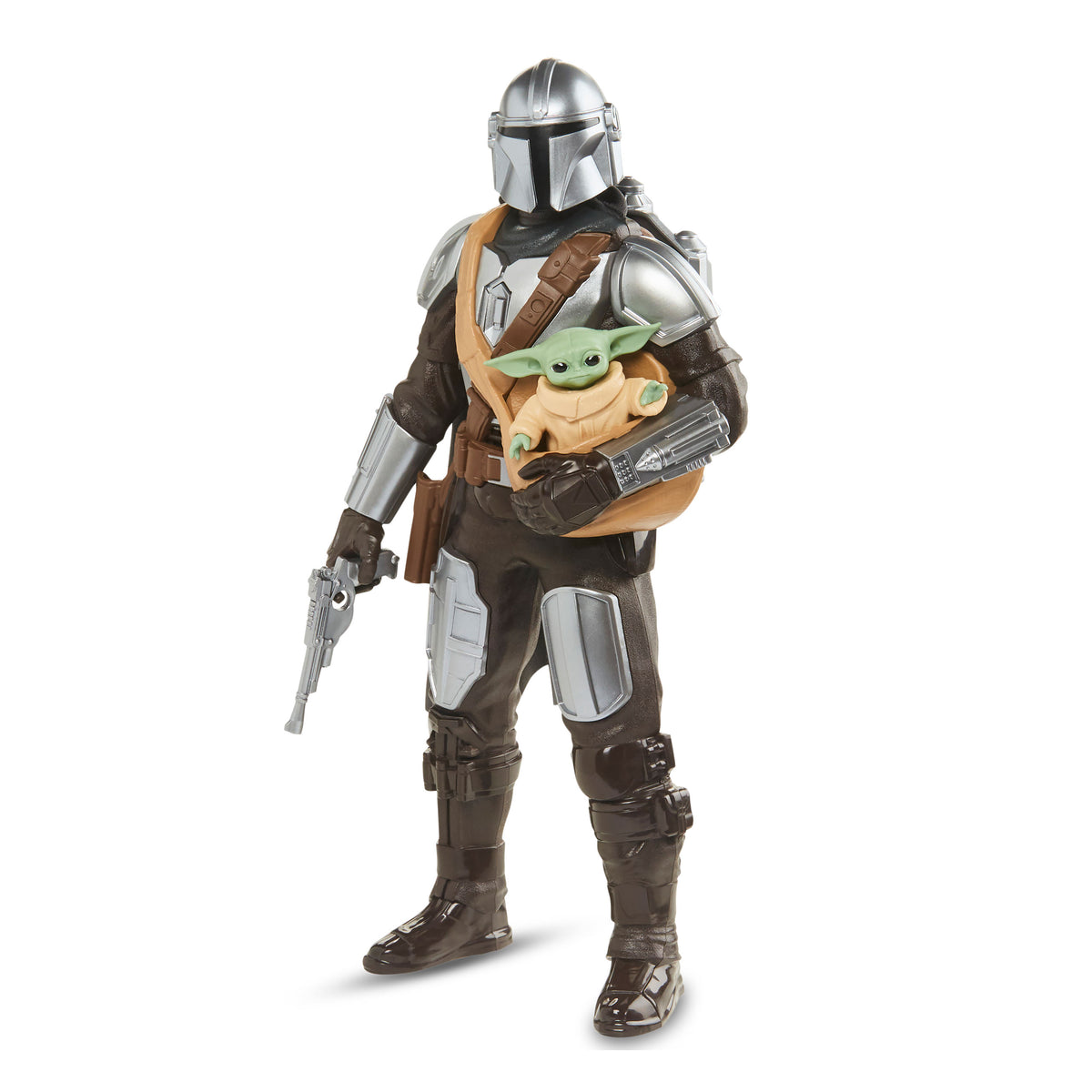 Imagen del producto Conjunto de Figuras de Acción Interactivas Mando y Grogu - Star Wars The Mandalorian