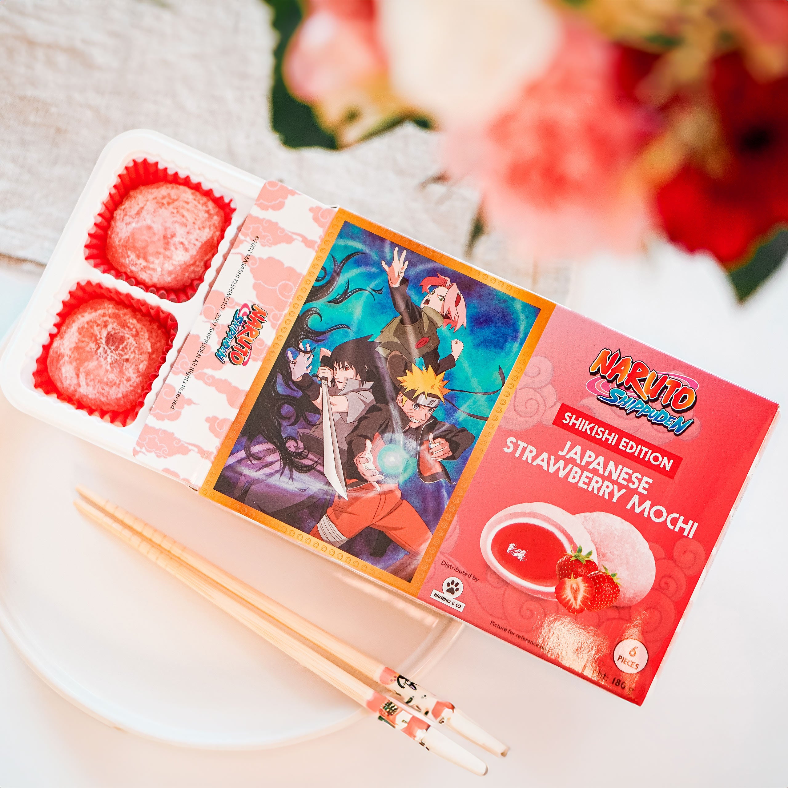 Imagen del producto Naruto - Mochi de Fresa de Sakura y Sasuke