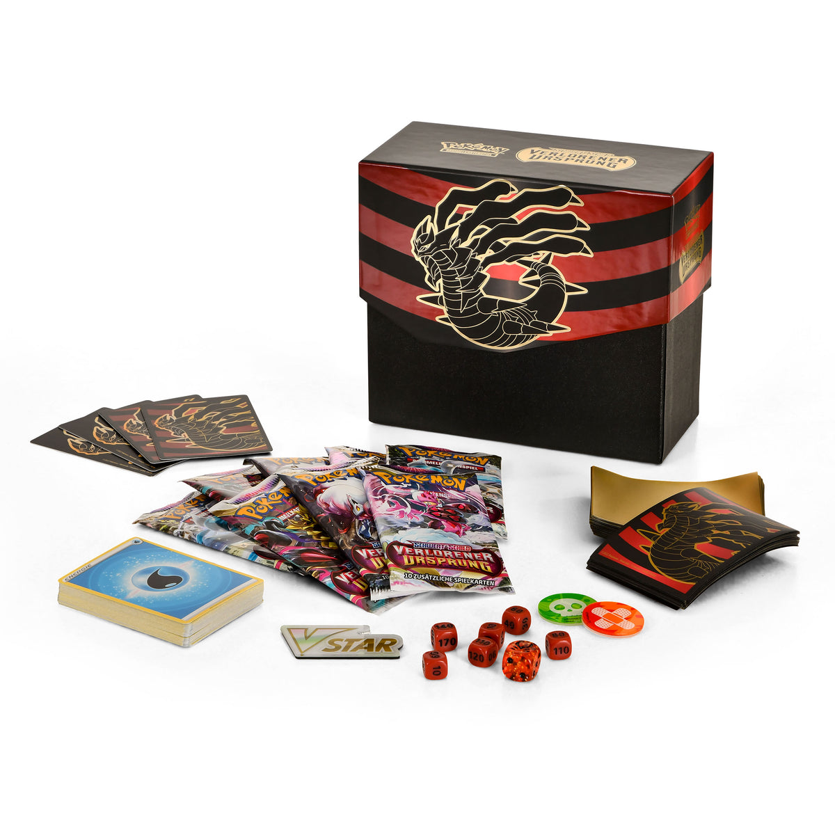 Imagen del producto Pokemon - Caja de Cartas Coleccionables de Entrenador Top Origen Perdido