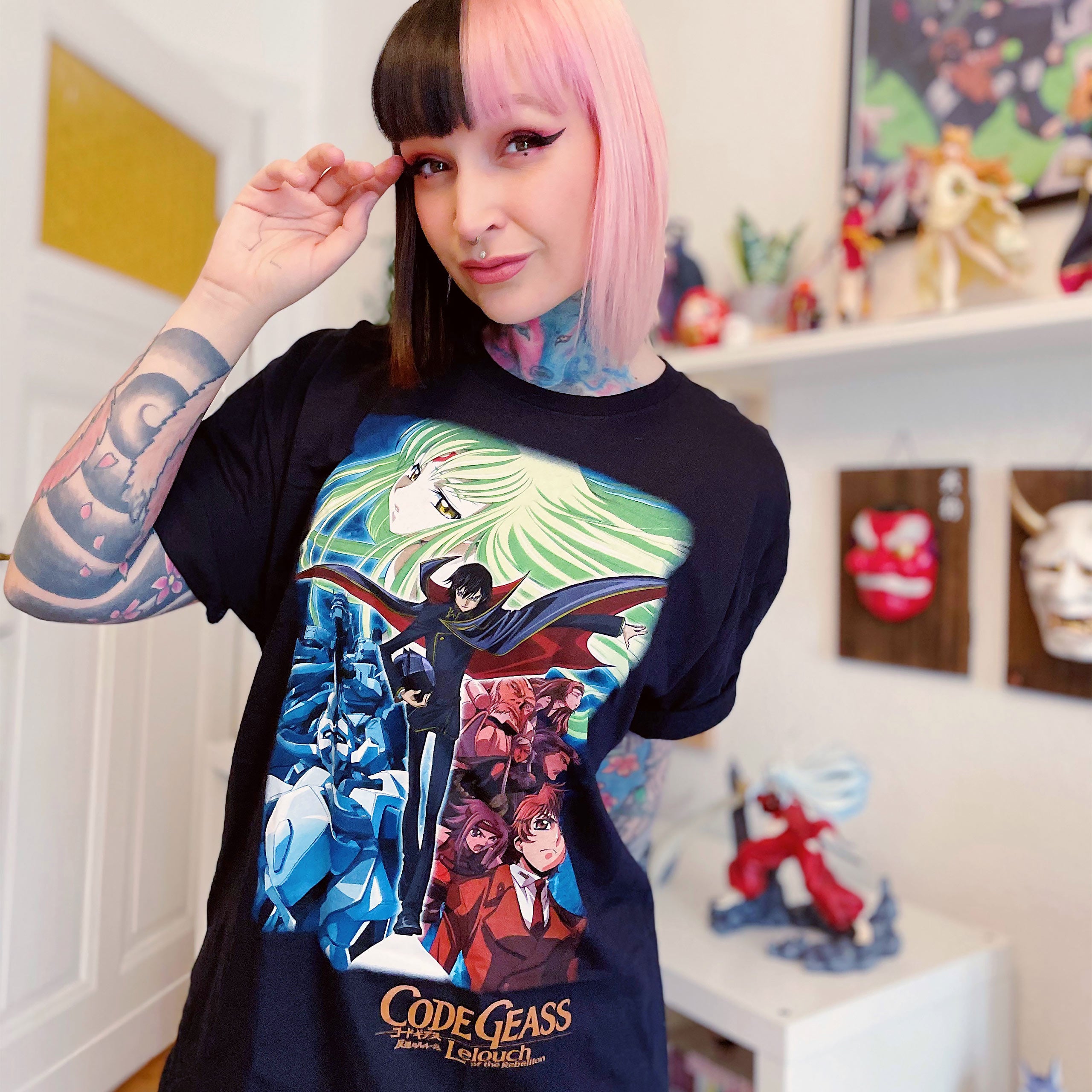 Imagen del producto Code Geass - Camiseta póster negra