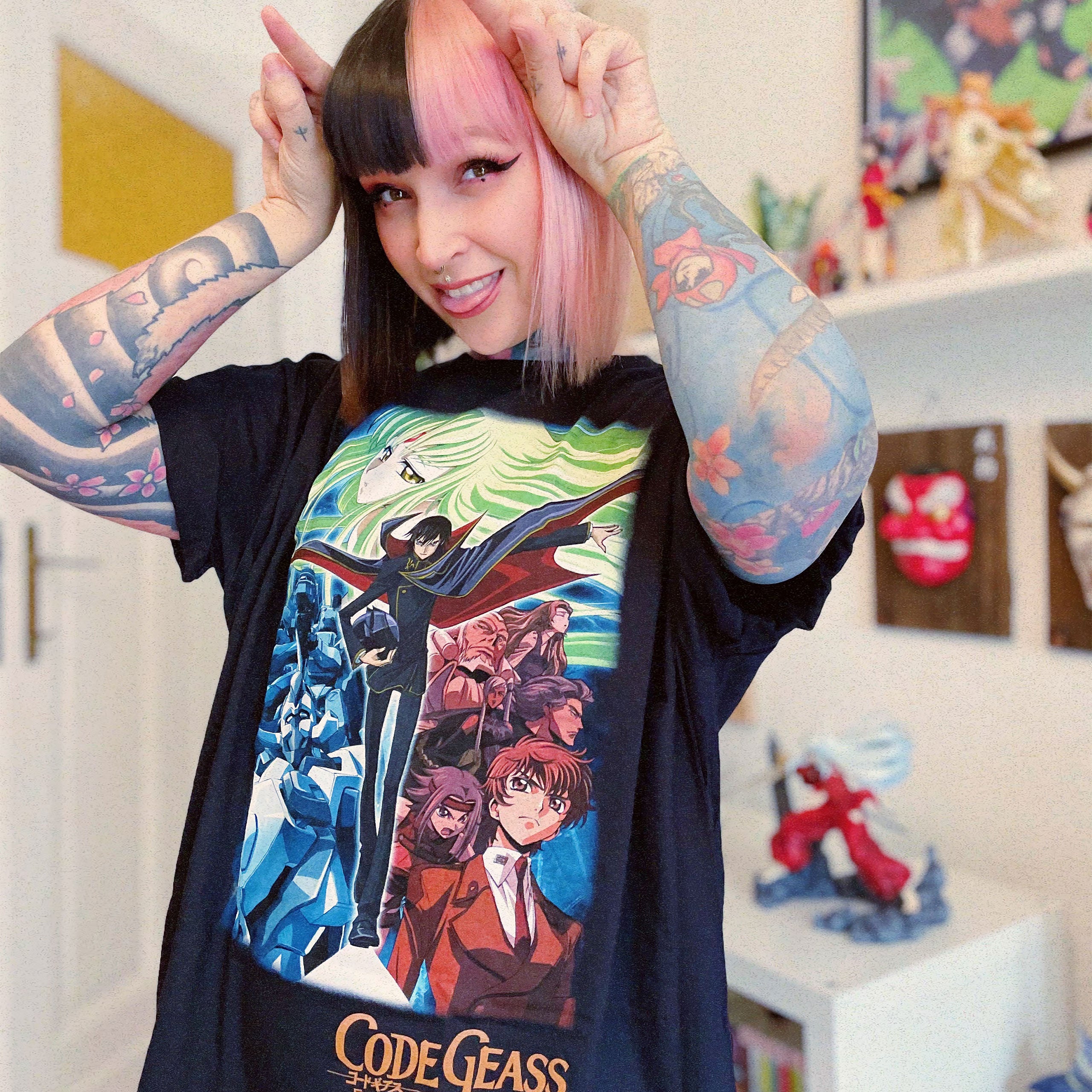 Imagen del producto Code Geass - Camiseta póster negra