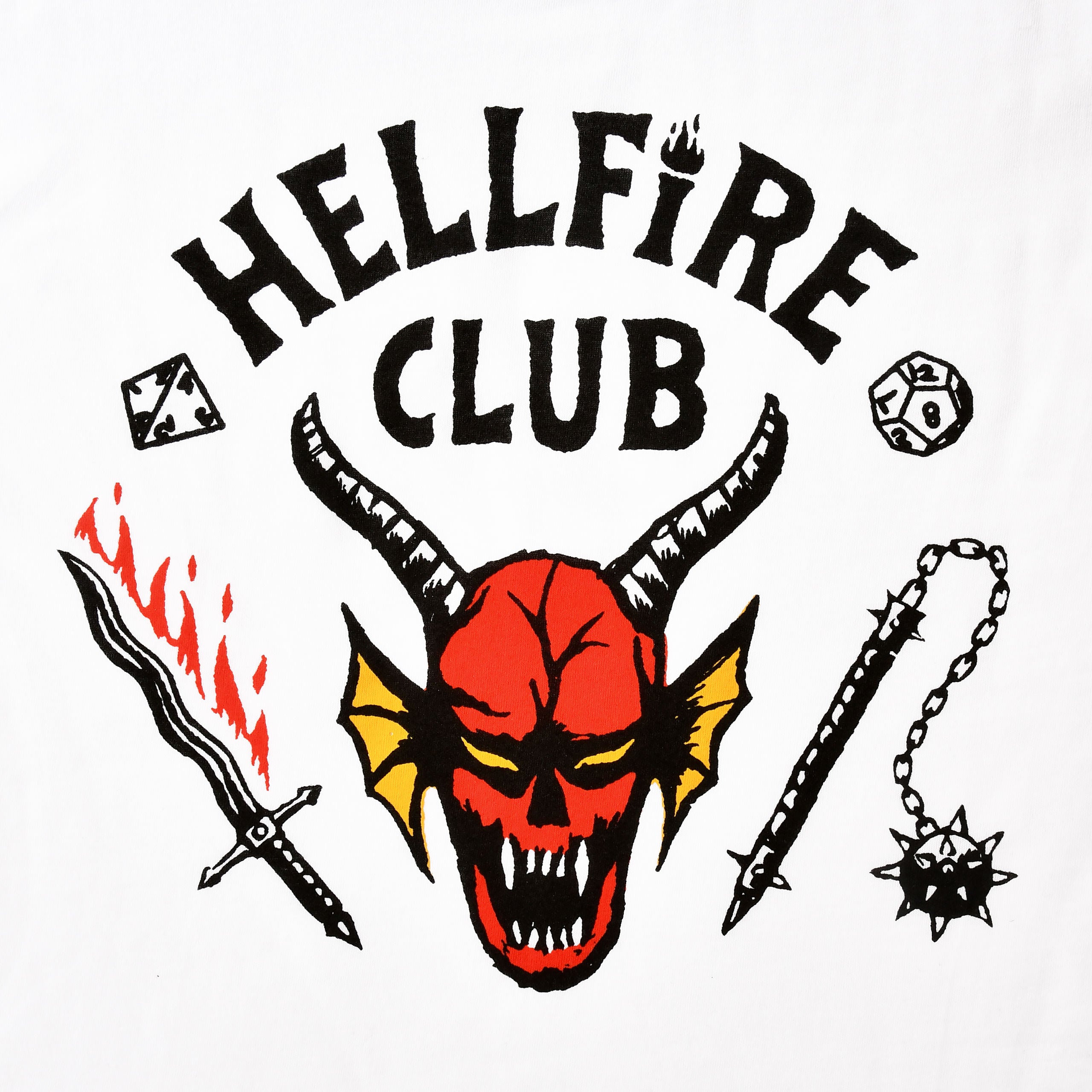 Product image Stranger Things - Hellfire Club Logo T-Shirt white