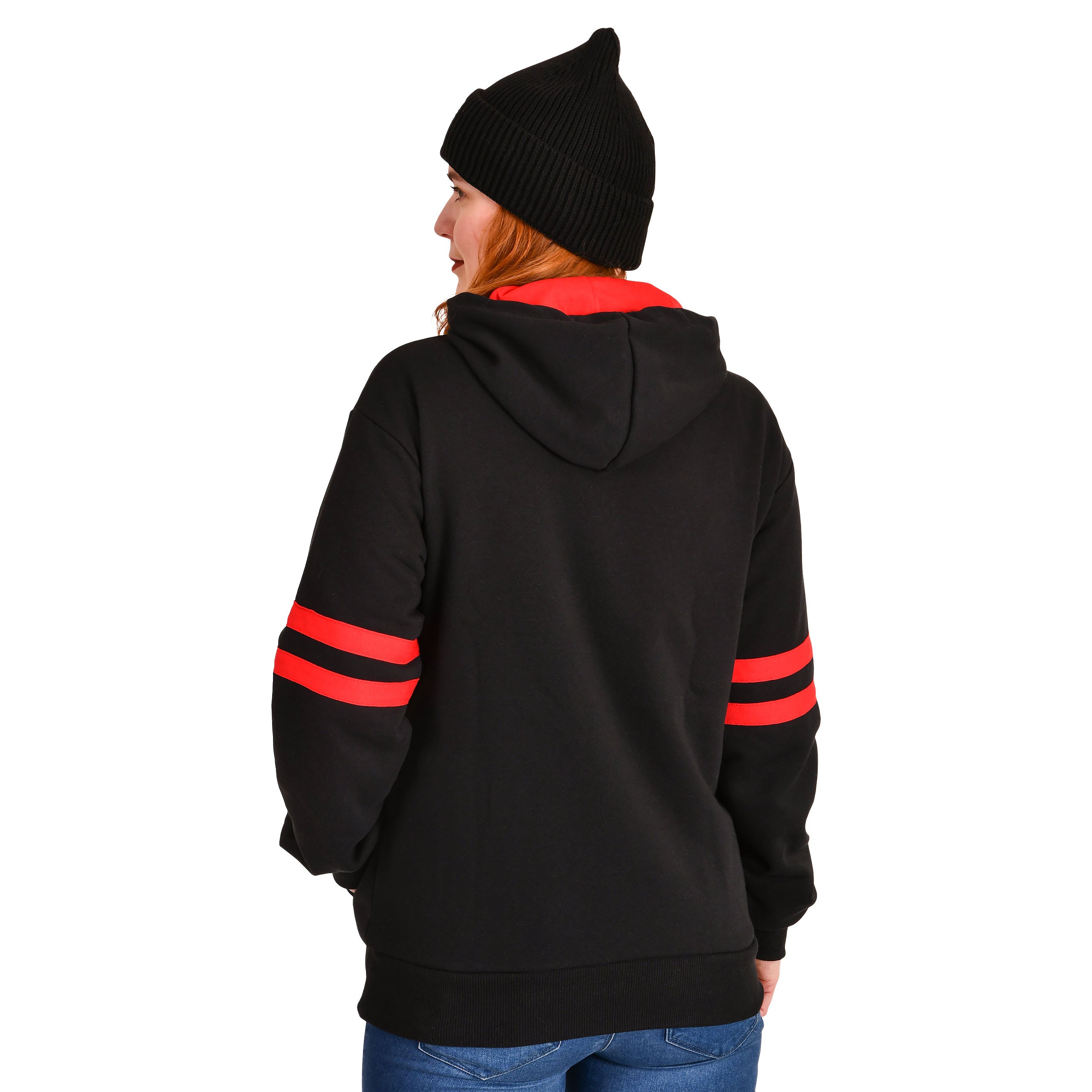 Imagen del producto Stranger Things - Sudadera con capucha negra con logo