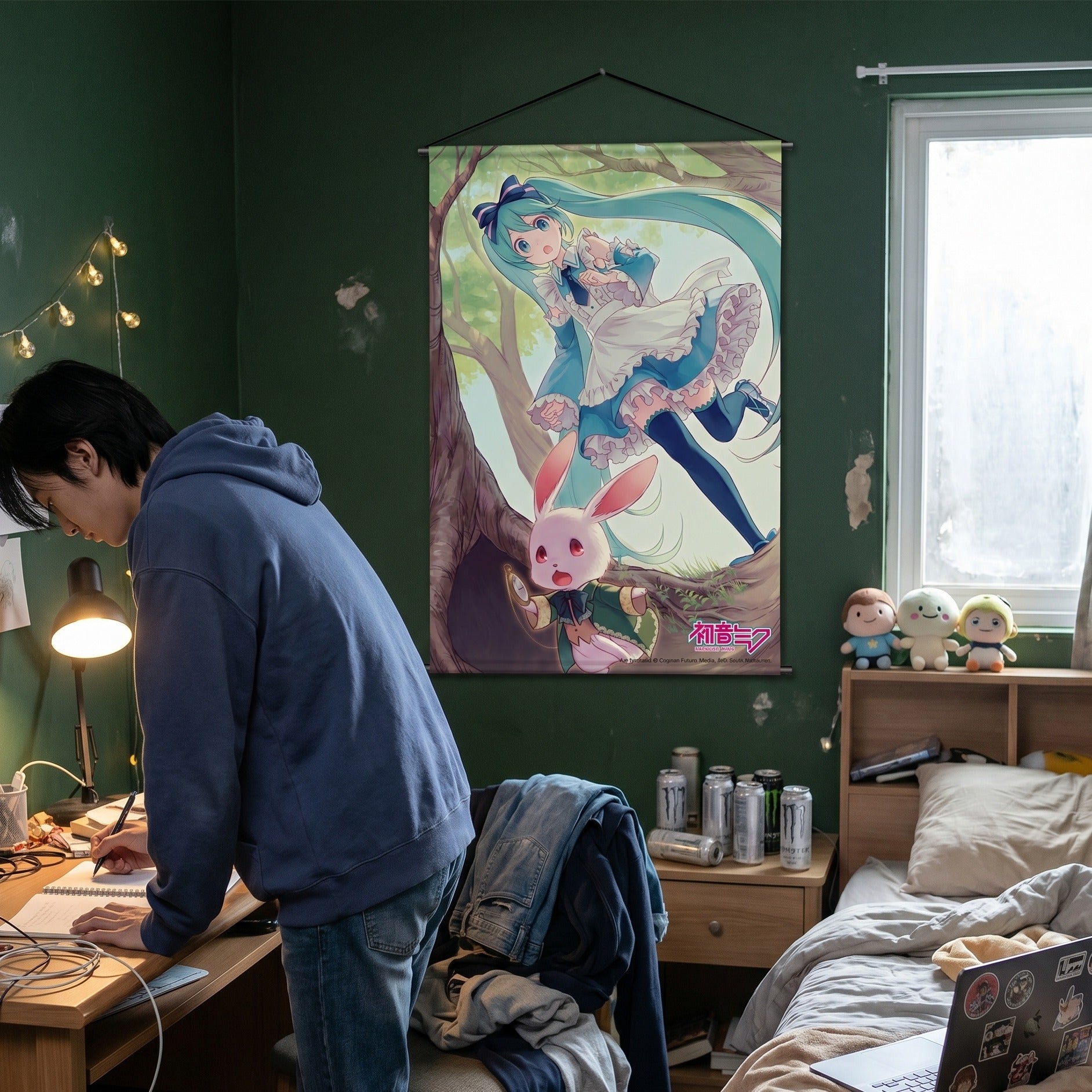 Imagen del producto Pergamino de pared Hatsune Miku