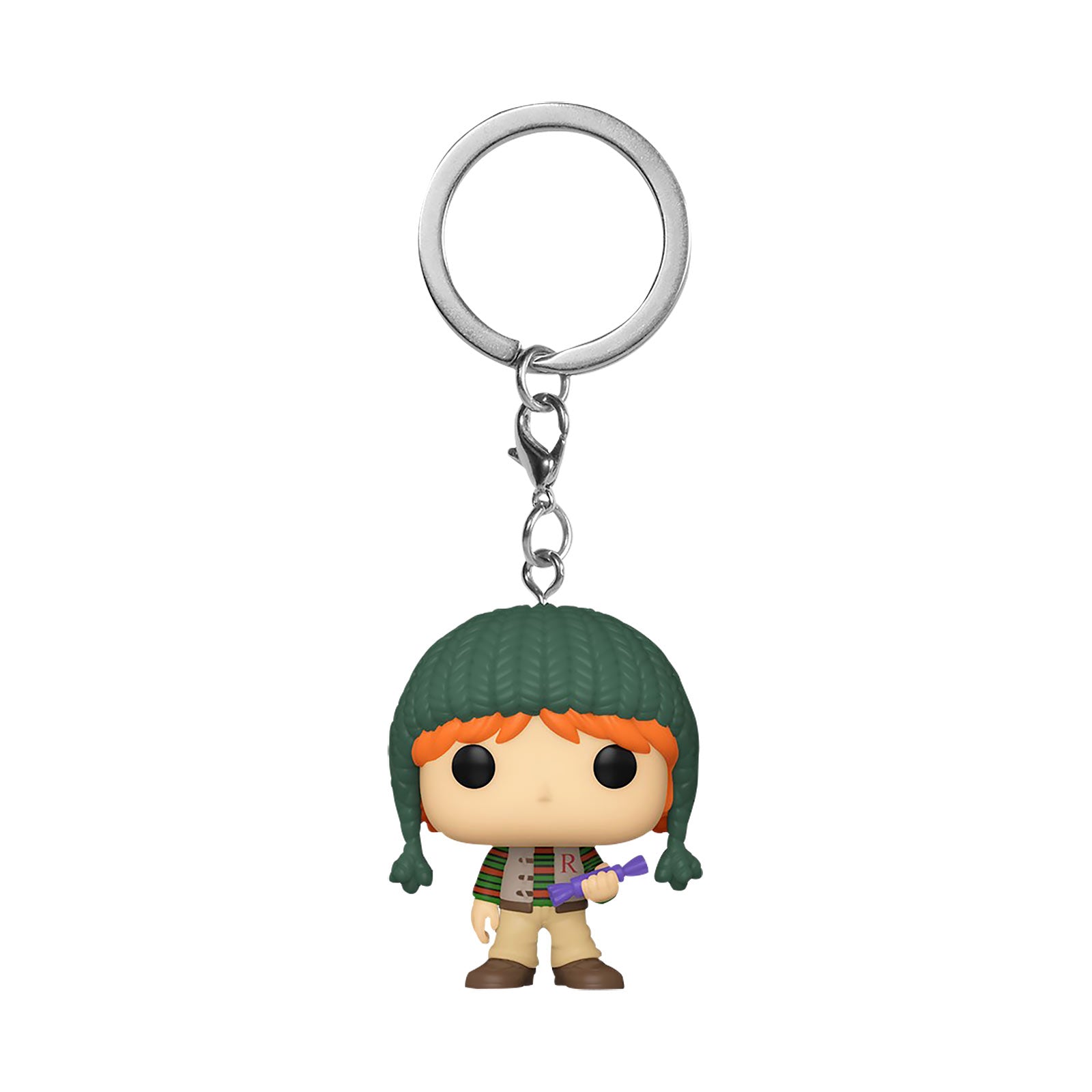 Imagen del producto Llavero Funko Pop de Ron Holiday - Harry Potter